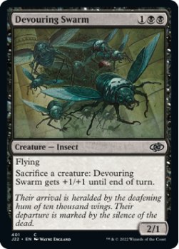 Devouring Swarm single card from Magic the Gathering
