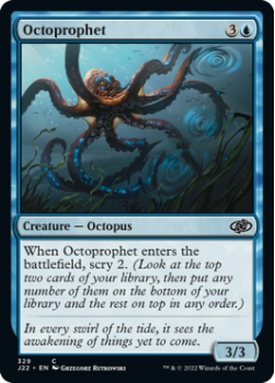 Octoprophet single card from Magic the Gathering