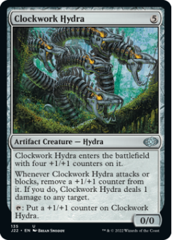 Clockwork Hydra single card from Magic the Gathering