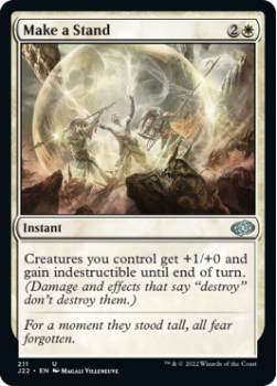 Make a Stand single card from Magic the Gathering