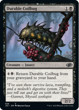 Durable Coilbug single card from Magic the Gathering