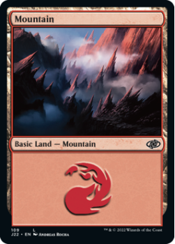 Mountain single card from Magic the Gathering