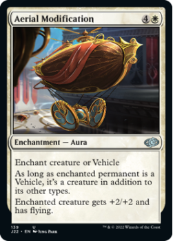 Aerial Modification single card from Magic the Gathering