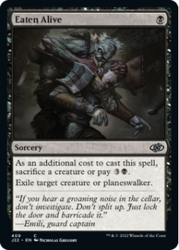 Eaten Alive single card from Magic the Gathering