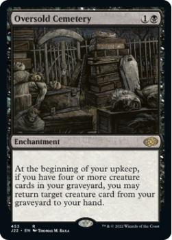 Oversold Cemetery single card from Magic the Gathering