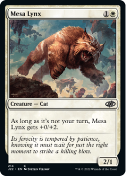 Mesa Lynx single card from Magic the Gathering