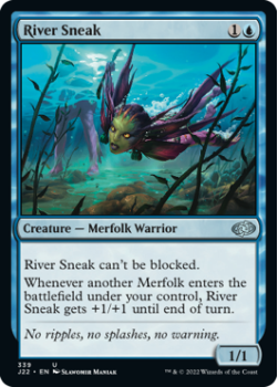 River Sneak single card from Magic the Gathering