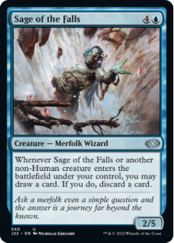 Sage of the Falls single card from Magic the Gathering