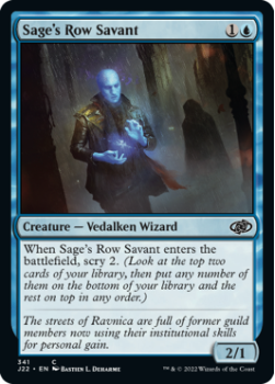 Sage's Row Savant single card from Magic the Gathering