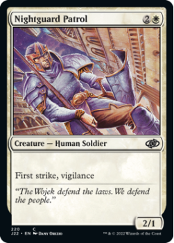 Nightguard Patrol single card from Magic the Gathering