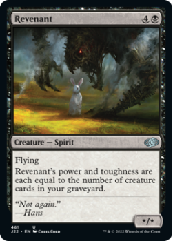 Revenant single card from Magic the Gathering