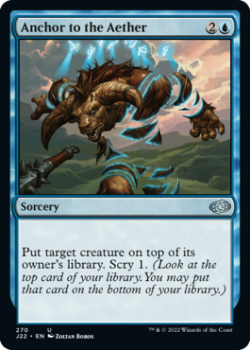 Anchor to the Aether single card from Magic the Gathering