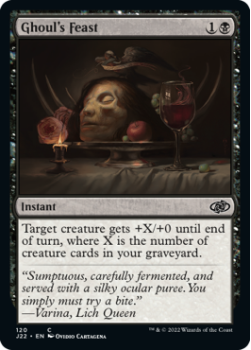 Ghoul's Feast single card from Magic the Gathering