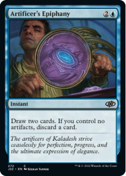 Artificer's Epiphany single card from Magic the Gathering