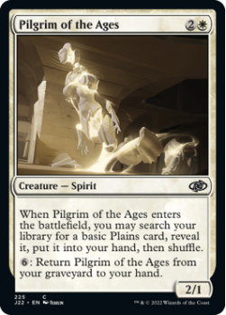 Pilgrim of the Ages single card from Magic the Gathering
