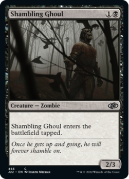 Shambling Ghoul single card from Magic the Gathering