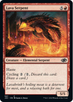 Lava Serpent single card from Magic the Gathering