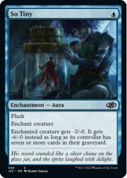 So Tiny single card from Magic the Gathering