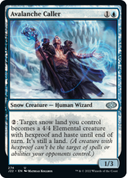 Avalanche Caller single card from Magic the Gathering