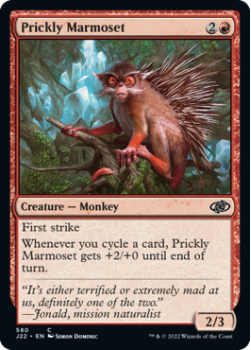 Prickly Marmoset single card from Magic the Gathering