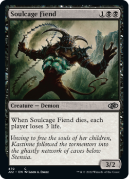 Soulcage Fiend single card from Magic the Gathering