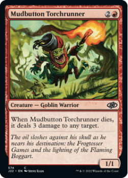 Mudbutton Torchrunner single card from Magic the Gathering