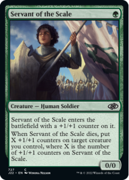 Servant of the Scale single card from Magic the Gathering