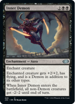 Inner Demon single card from Magic the Gathering