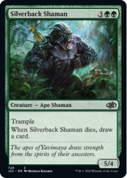Silverback Shaman single card from Magic the Gathering