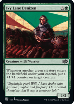 Ivy Lane Denizen single card from Magic the Gathering