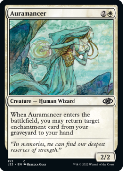 Auramancer single card from Magic the Gathering