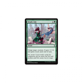 Steady Aim (FOIL) : WAR OF THE SPARK 177/264 - Magic the Gathering Single Card