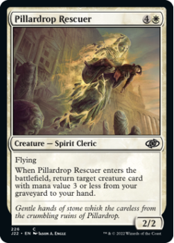 Pillardrop Rescuer single card from Magic the Gathering