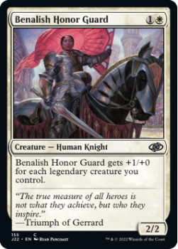 Benalish Honor Guard single card from Magic the Gathering