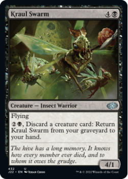 Kraul Swarm single card from Magic the Gathering