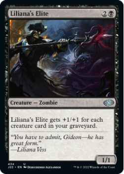 Liliana's Elite single card from Magic the Gathering
