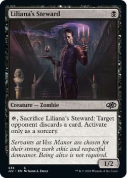 Liliana's Steward single card from Magic the Gathering
