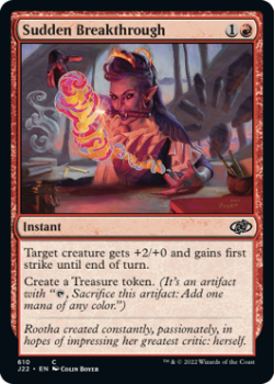 Sudden Breakthrough single card from Magic the Gathering