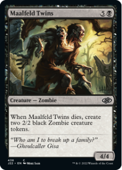 Maalfeld Twins single card from Magic the Gathering