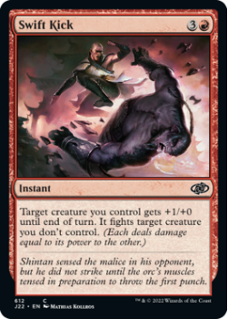 Swift Kick single card from Magic the Gathering