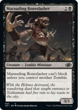 Marauding Boneslasher single card from Magic the Gathering