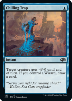 Chilling Trap single card from Magic the Gathering