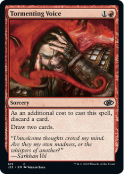 Tormenting Voice single card from Magic the Gathering