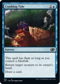 Crashing Tide single card from Magic the Gathering