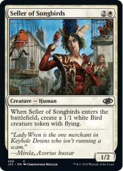Seller of Songbirds single card from Magic the Gathering