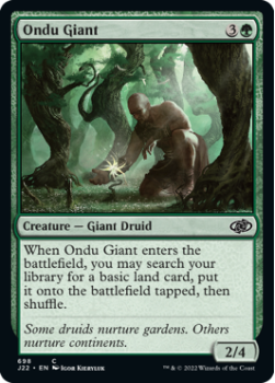 Ondu Giant single card from Magic the Gathering