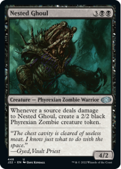 Nested Ghoul single card from Magic the Gathering