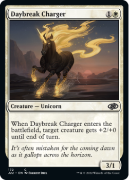Daybreak Charger single card from Magic the Gathering