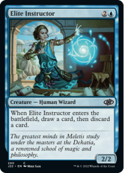 Elite Instructor single card from Magic the Gathering