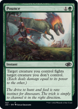 Pounce single card from Magic the Gathering